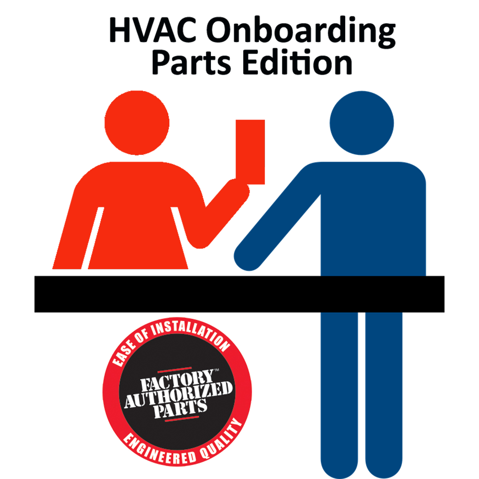 HVAC Onboarding Parts Edition Logo for LMS